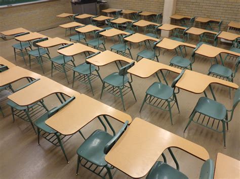 School Classroom with Empty Desks Picture | Free Photograph | Photos Public Domain