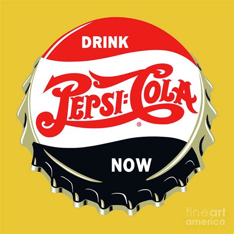 Pepsi Cola 1940s Bottle Caps Digital Art by Bobbi Freelance - Fine Art America