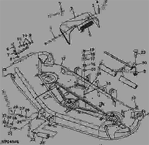 John deere 54 inch mower deck parts diagram - polemax