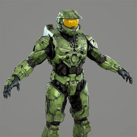 Halo Infinite Master Chief Full Body Armor STL Files 3D model 3D printable | CGTrader