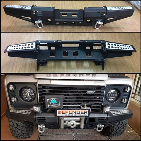 4x4 Accessories Parts For Land Rover Defender 90 110 Front Bumper U Bar Accessories Original ...