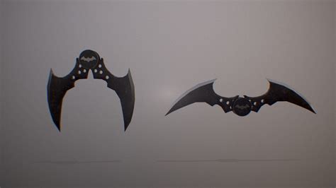 STL Batarang 3D Print Model - Etsy