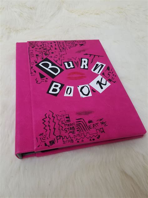 Burn Book - Blank Sketchbook (Inspired by Mean Girls) - Geekify Inc