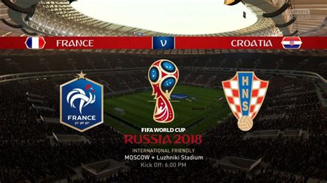 France Vs Croatia - Full Match | World Cup 2018 Final | Itv1 - Eplfootballmatch.com