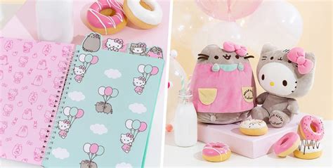 Hello Kitty x Pusheen New Collection Has Stationery And Crocket Kits