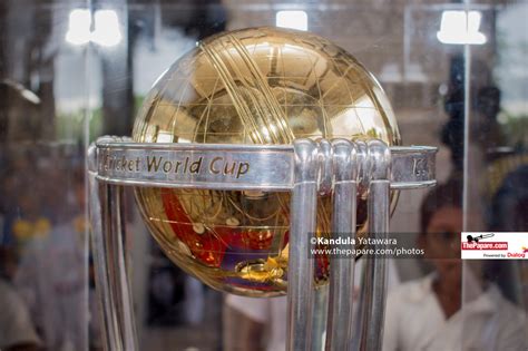 Photos: ICC World Cup Trophy Tour arrives in Sri Lanka