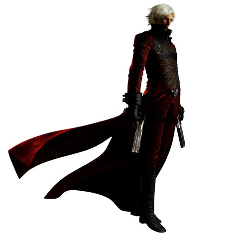 Devil May Cry 2 Dante Render PNG by GamingDeadTv on DeviantArt