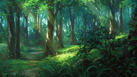 Forest, Dao Dao | Fantasy landscape, Landscape art, Forest scenery