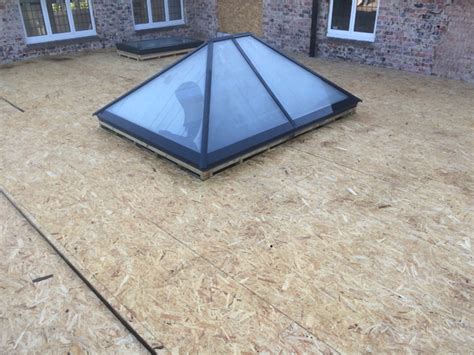 Fibreglass Flat Roof Installation