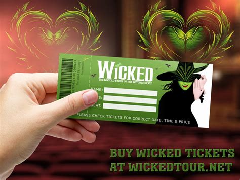 Wicked Tickets: Broadway & Tour, Discount, Lottery, Best Prices