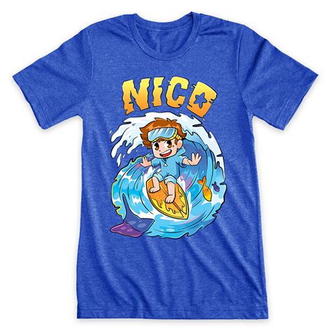 Nico Ocean Blue Tee – Cash&Nico