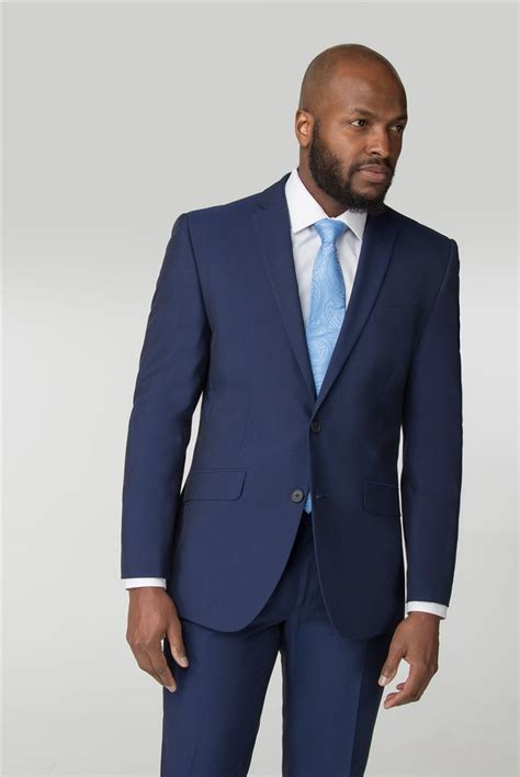 Occasions | Men's Blue Tailored Suit Jacket | Suit Direct