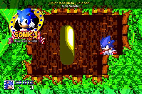 Junior Mod [Beta, Junio Sonic] [Update!!] [Sonic 3 A.I.R.] [Mods]