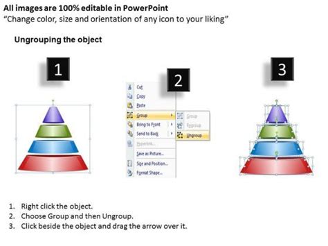 Business Diagram Strategy Making Pyramid 2 PowerPoint Ppt Presentation