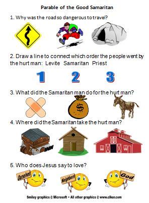 Parable of the Good Samaritan | Bible Fun For Kids