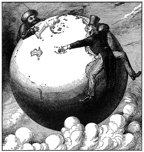 Uncle Sam Imperialism Political Cartoon