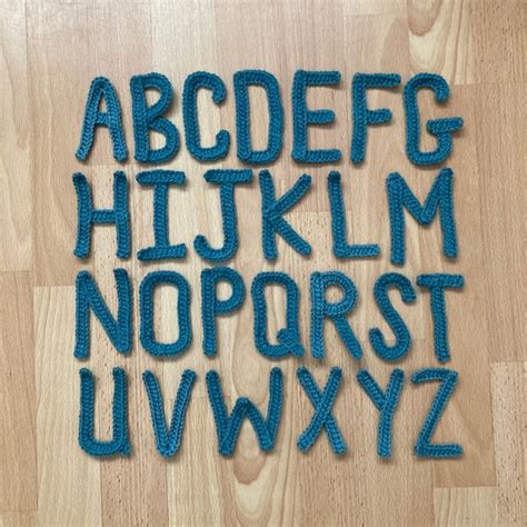 Alphabet Applique - Etsy