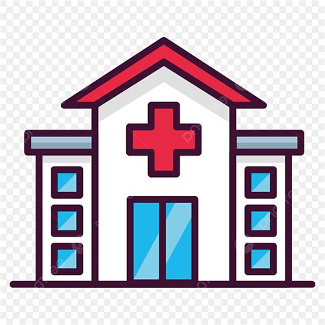 Hospital Icon Clipart PNG Images, Hospital Icon Design Illustration, Hospital Icons, Hospital ...