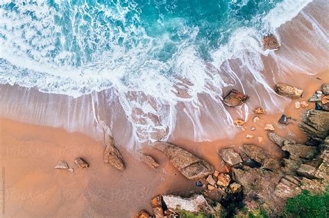 "Aerial Nature Beach Landscape" by Stocksy Contributor "Marco Govel" - Stocksy