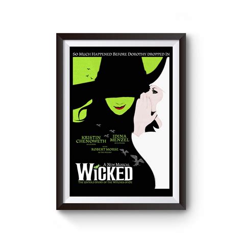 The Wicked Musical Poster