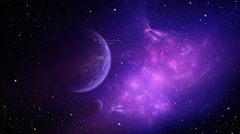 Nebula Purple Fractal 4k Wallpaper,HD Digital Universe Wallpapers,4k Wallpapers,Images ...