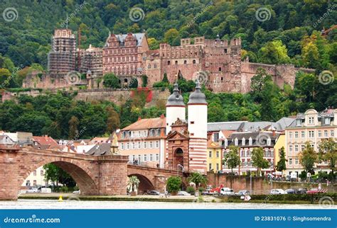 Heidelberg Castle Gardens Royalty-Free Stock Photo | CartoonDealer.com #43131897