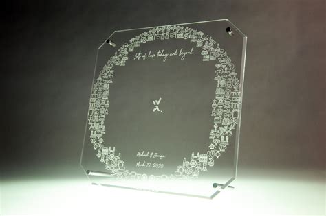 On-line acrylic laser engraving - Acrylic display design production ...