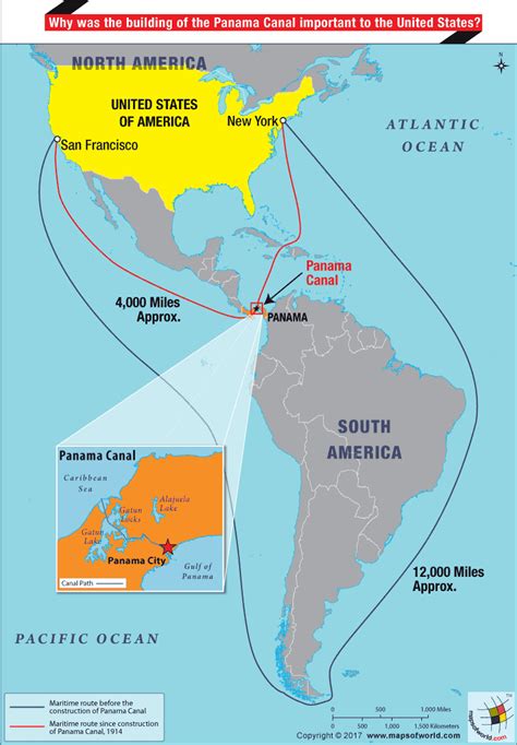 Panama Canal On Map Of The World - 2024 Schedule 1