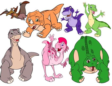 20+ Characters Land Before Time - Free Coloring Pages