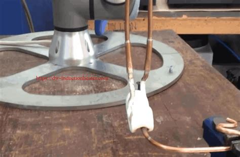 induction small copper tubing brazing connection joints