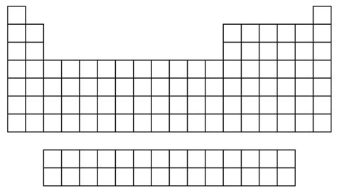 Blank Periodic Table Worksheet #BlankPeriodicTable #PeriodicTableBlank | Periodic table ...