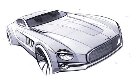 Bentley concept sketch | Car design sketch, Concept car design, Concept cars vintage