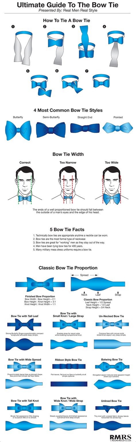 How To Make Bow Tie In Easy Steps [Infographic]