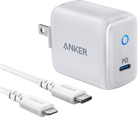 Best Buy: Anker PowerPort USB Type-C Wall Charger White B2019JD1-01