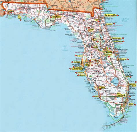 Beaches Of Northwest Florida Map | Southern Vacation Rentals - Florida Vacation Map - Printable Maps