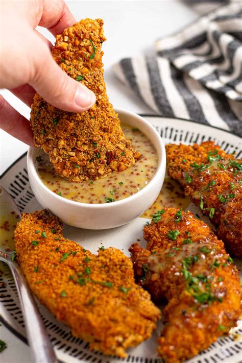 Oven Fried Chicken Tenders - Midwest Foodie