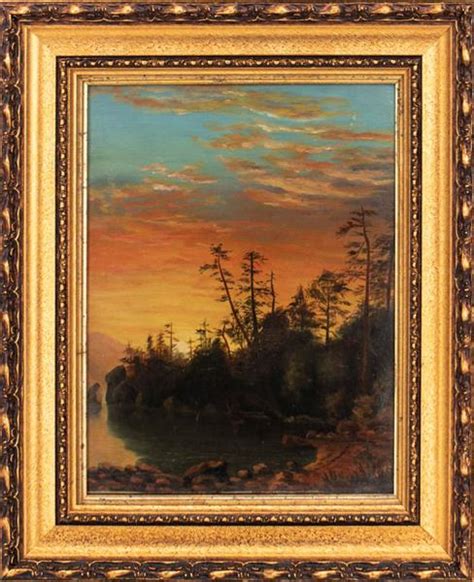 Landscape at Sunset - Sanford Robinson Gifford - WikiArt.org