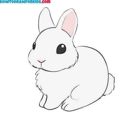 Easy Drawing Of A Bunny