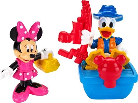 Fisher Price Mickey Mouse Clubhouse - Fishing Minnie & Donald Figures - Skroutz.gr