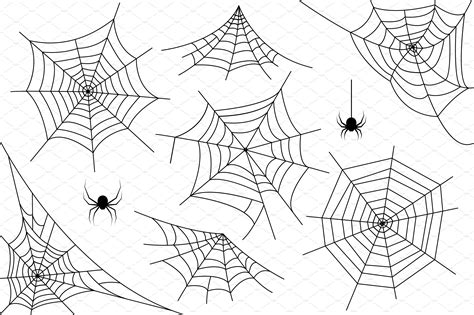 Spider Web With Spider Drawing - Drawing Word Searches