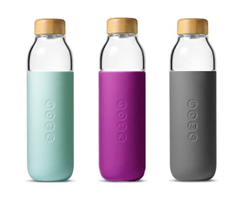 Soma Launches a Glass Water Bottle