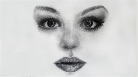 How to Draw Realistic FACE | Realistic Face Drawing Step by Step