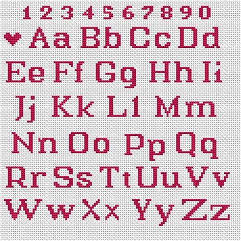 Cross Stitch Letters, Cross Stitch Alphabet Pattern, Cross Stitch Font Times New Roman Modern ...