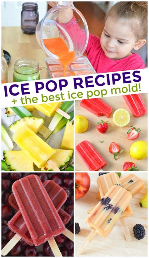 Homemade Ice Pop Recipes - Courtney's Sweets