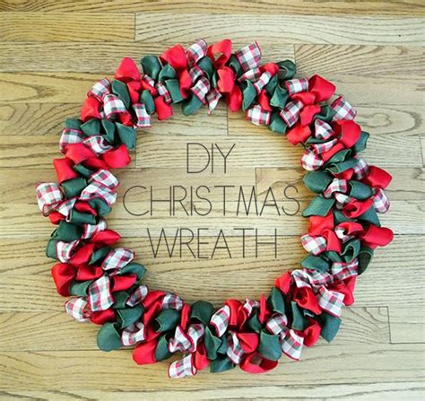 Diy Christmas Ribbon Wreath