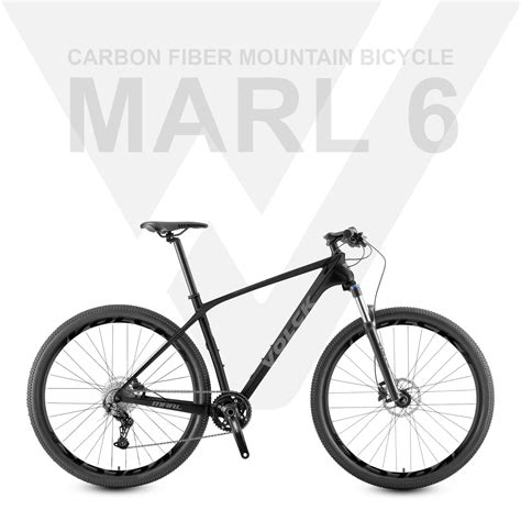 VOLCK Marl 6 Carbon Fiber Mountain Bike | Shimano Deore M6100 | Free Shipping & Assemble | 5 ...