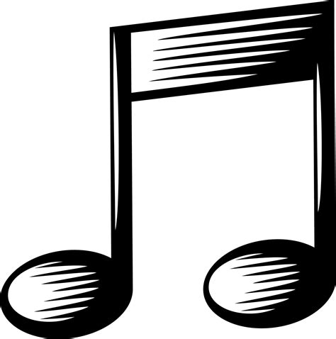 Music Note Silhouette 12637174 PNG