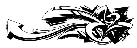 Black and white graffiti backgrounds 374847 Vector Art at Vecteezy