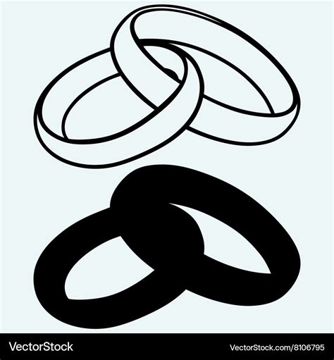 Wedding Rings Vector Art - Wedding Rings Sets Ideas