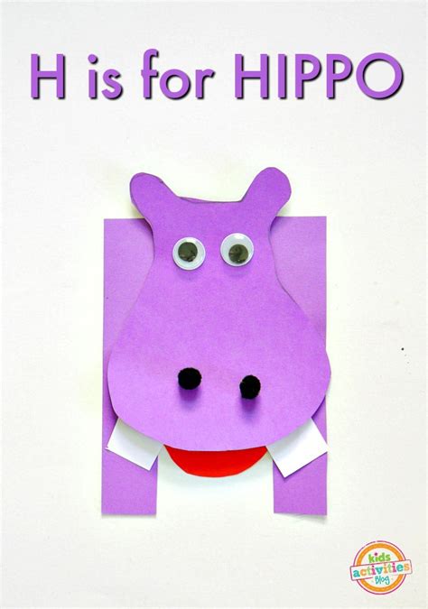 20 Free Letter H Crafts for Preschool - Fun and educational!